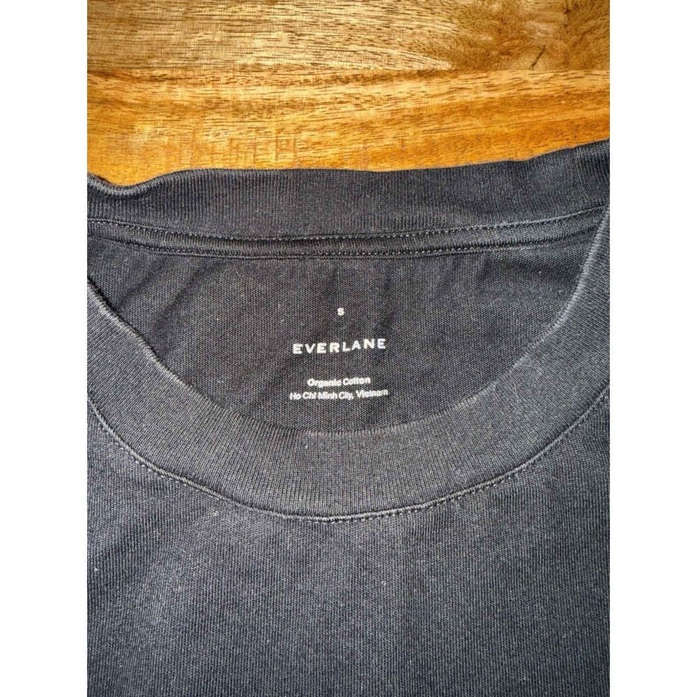 Everlane Black Sleeveless Weekend Tank Dress Midi Minimalist Basic‎ Size S - Picture 5 of 8